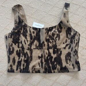 Banana Republic Animal Print Women's Top